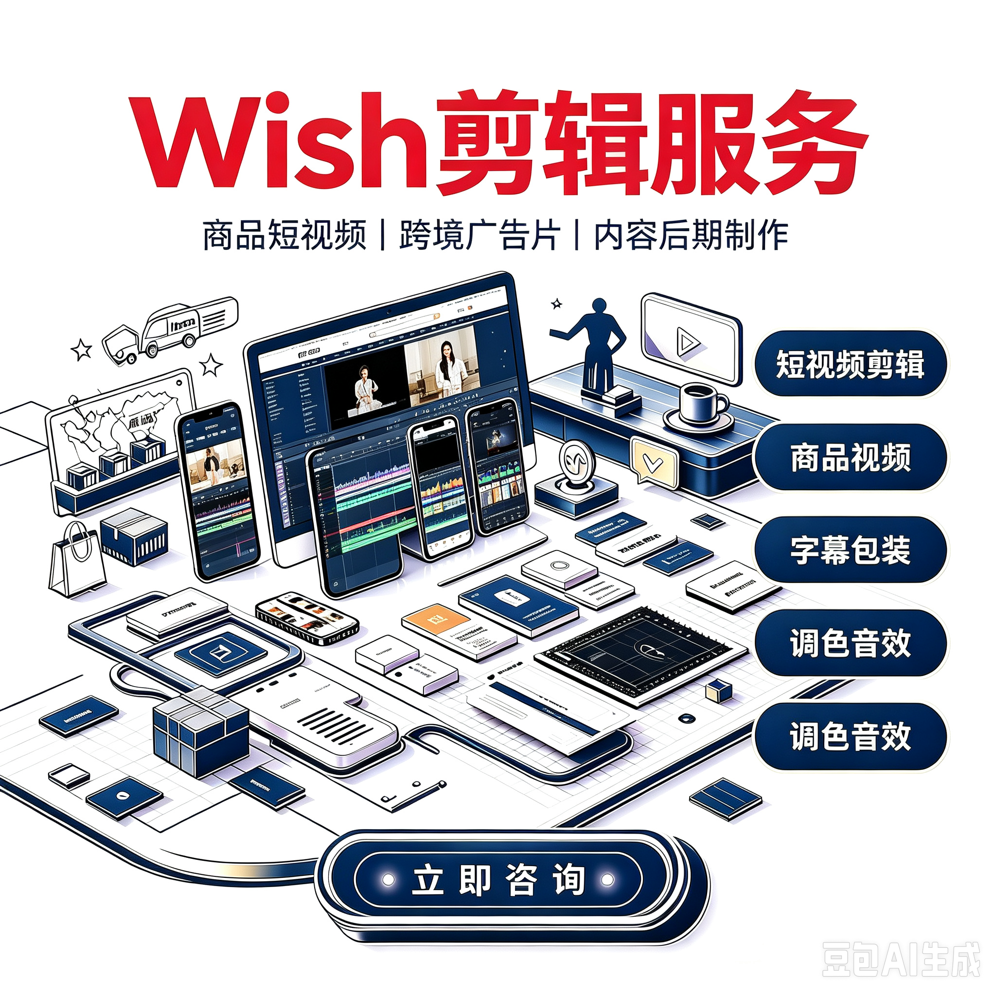 Wish 剪辑服务服务封面