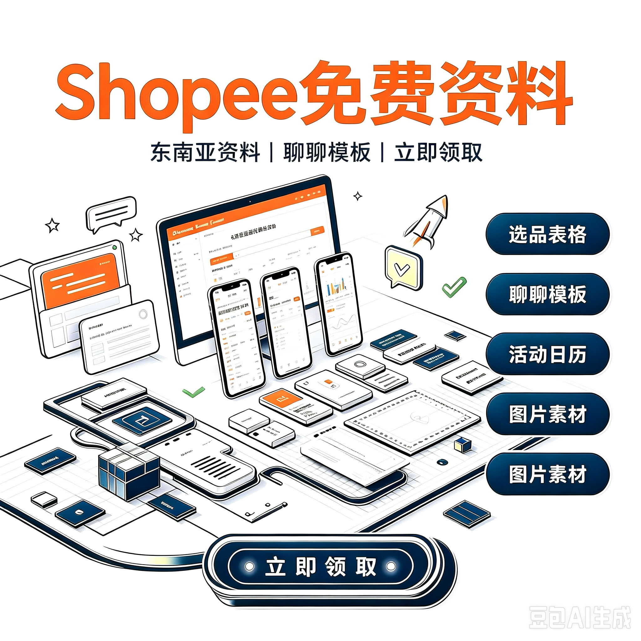 Shopee 虾皮免费东南亚跨境资料服务封面