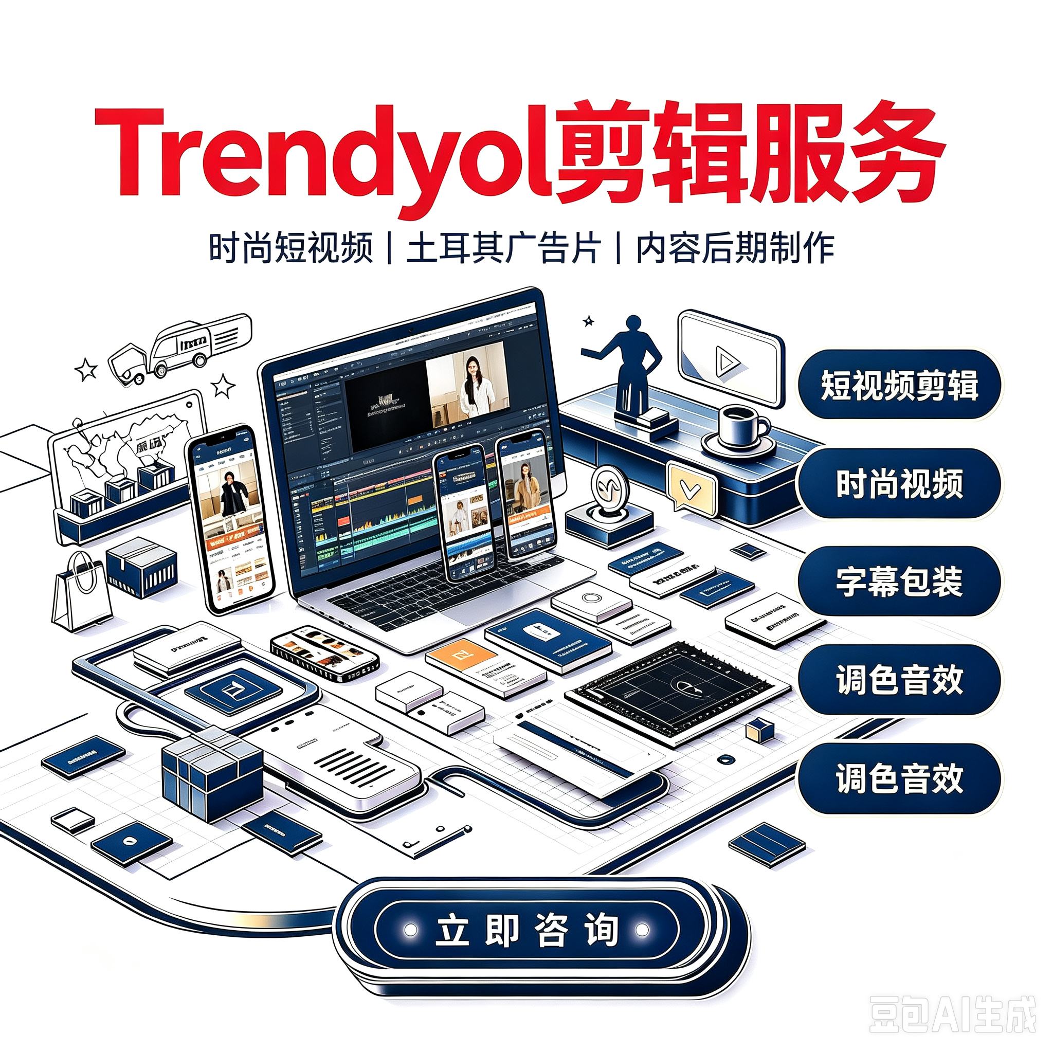 Trendyol 剪辑服务服务封面