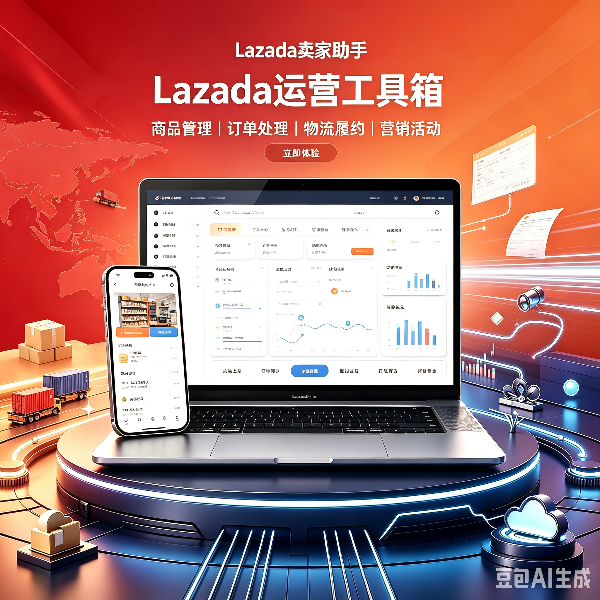 Lazada 来赞达工具软件服务封面