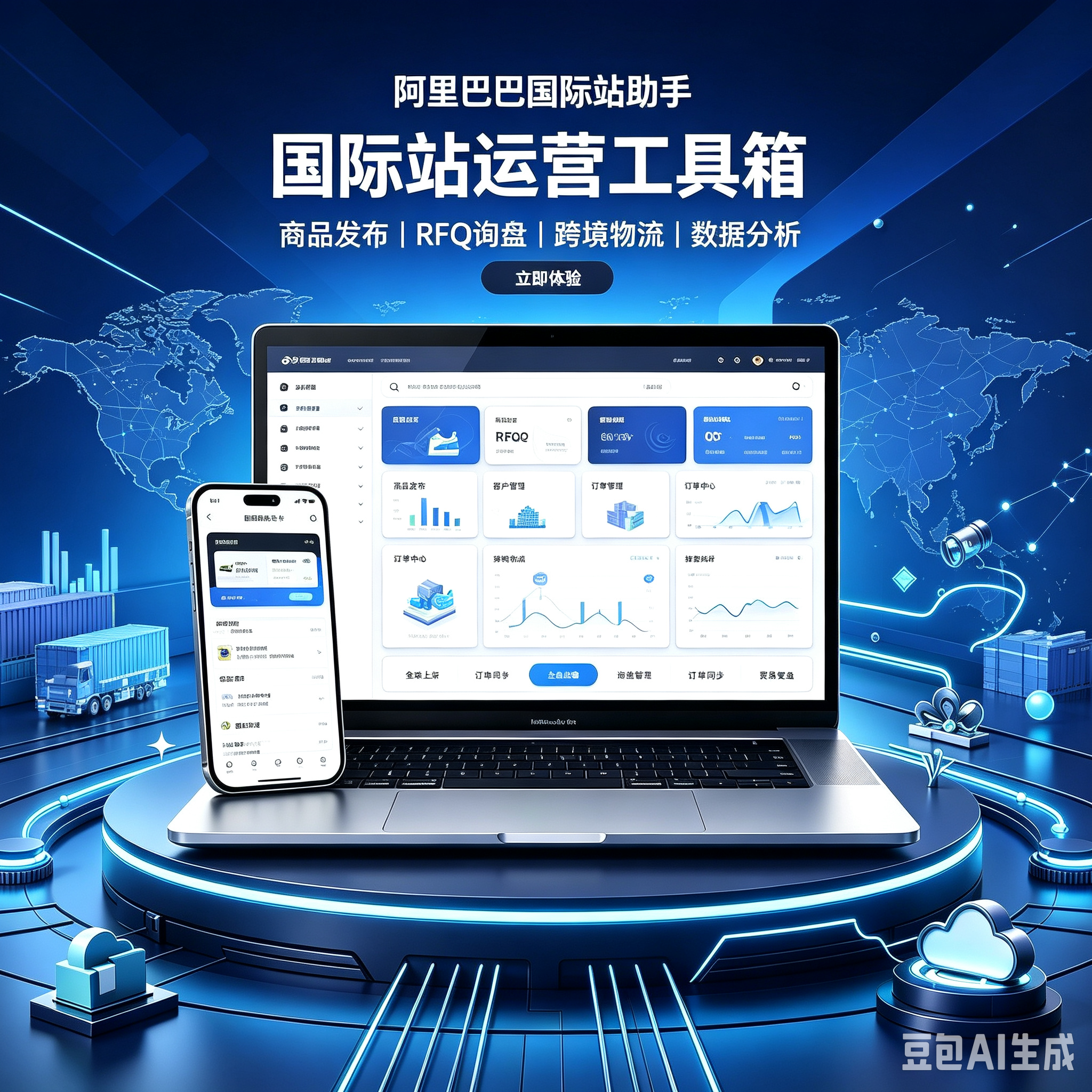 阿里巴巴国际站工具软件服务封面