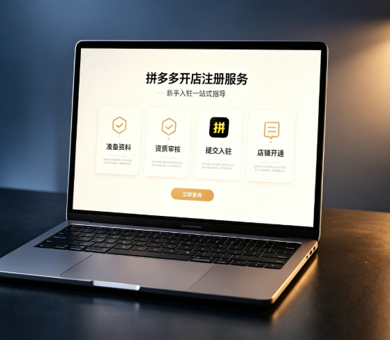拼多多开店注册服务封面
