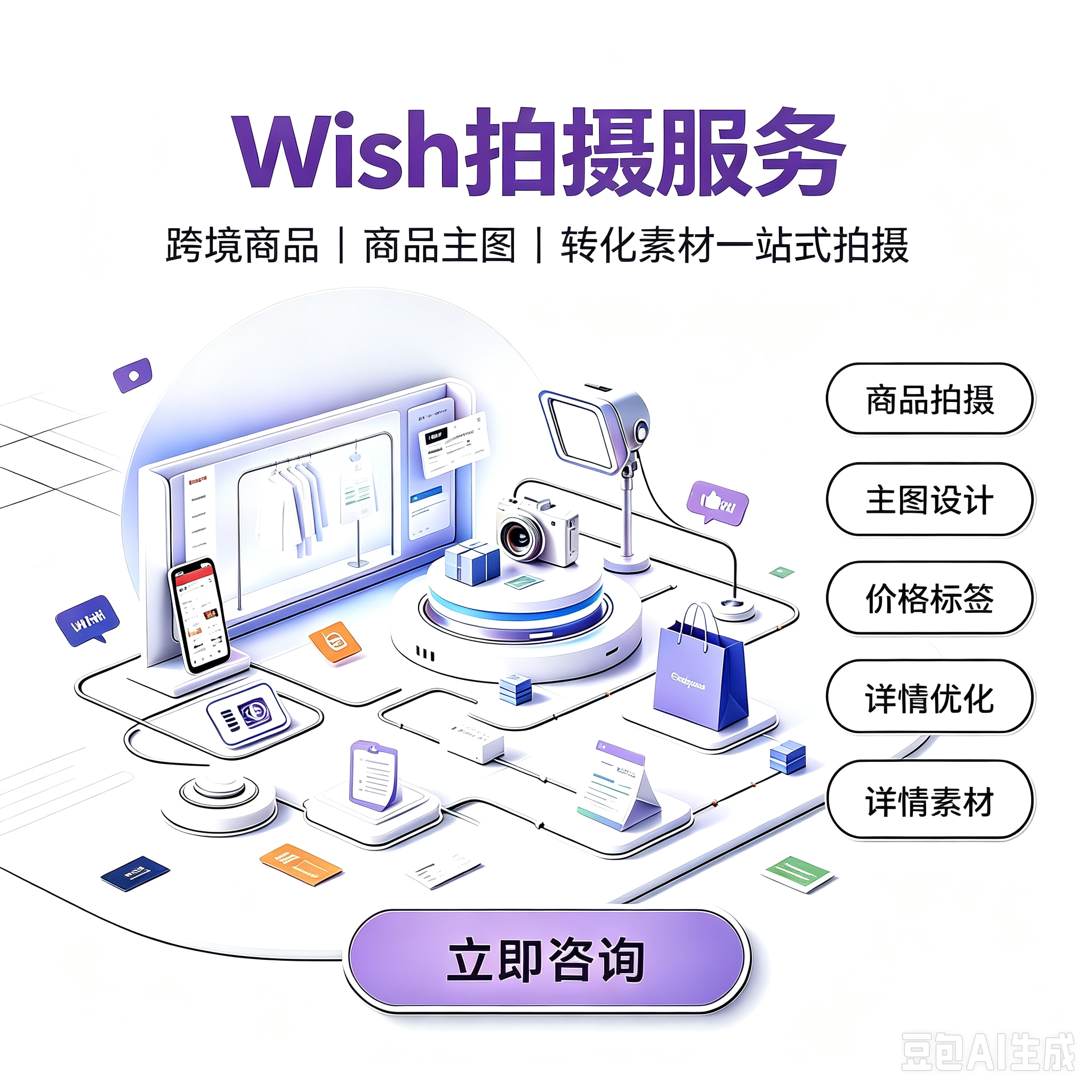 Wish 拍摄服务服务封面