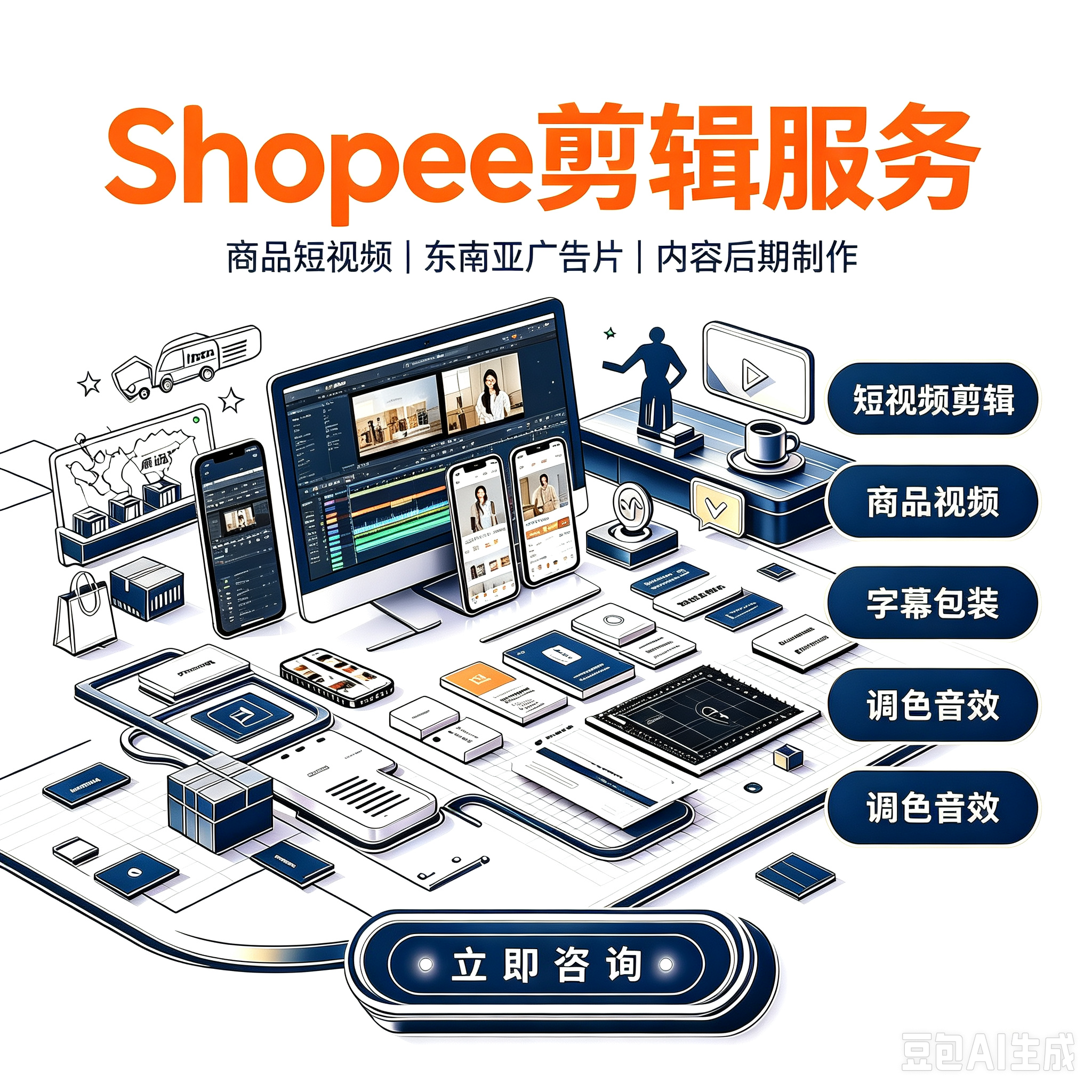 Shopee 剪辑服务服务封面