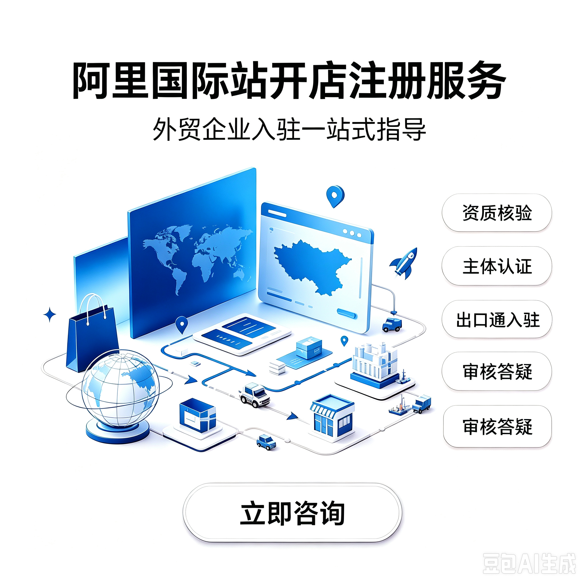 阿里国际站开店注册服务封面