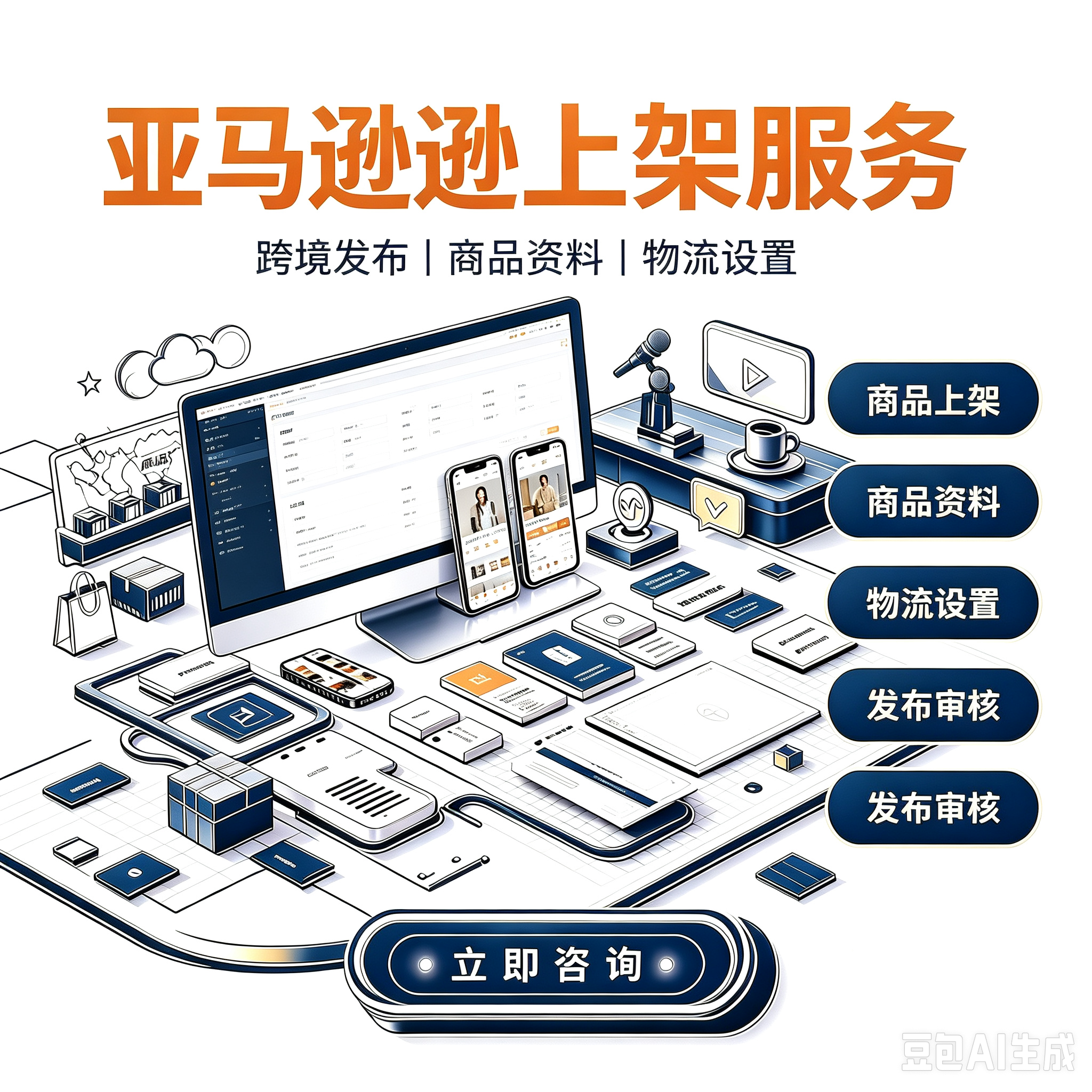 亚马逊店铺助力服务服务封面