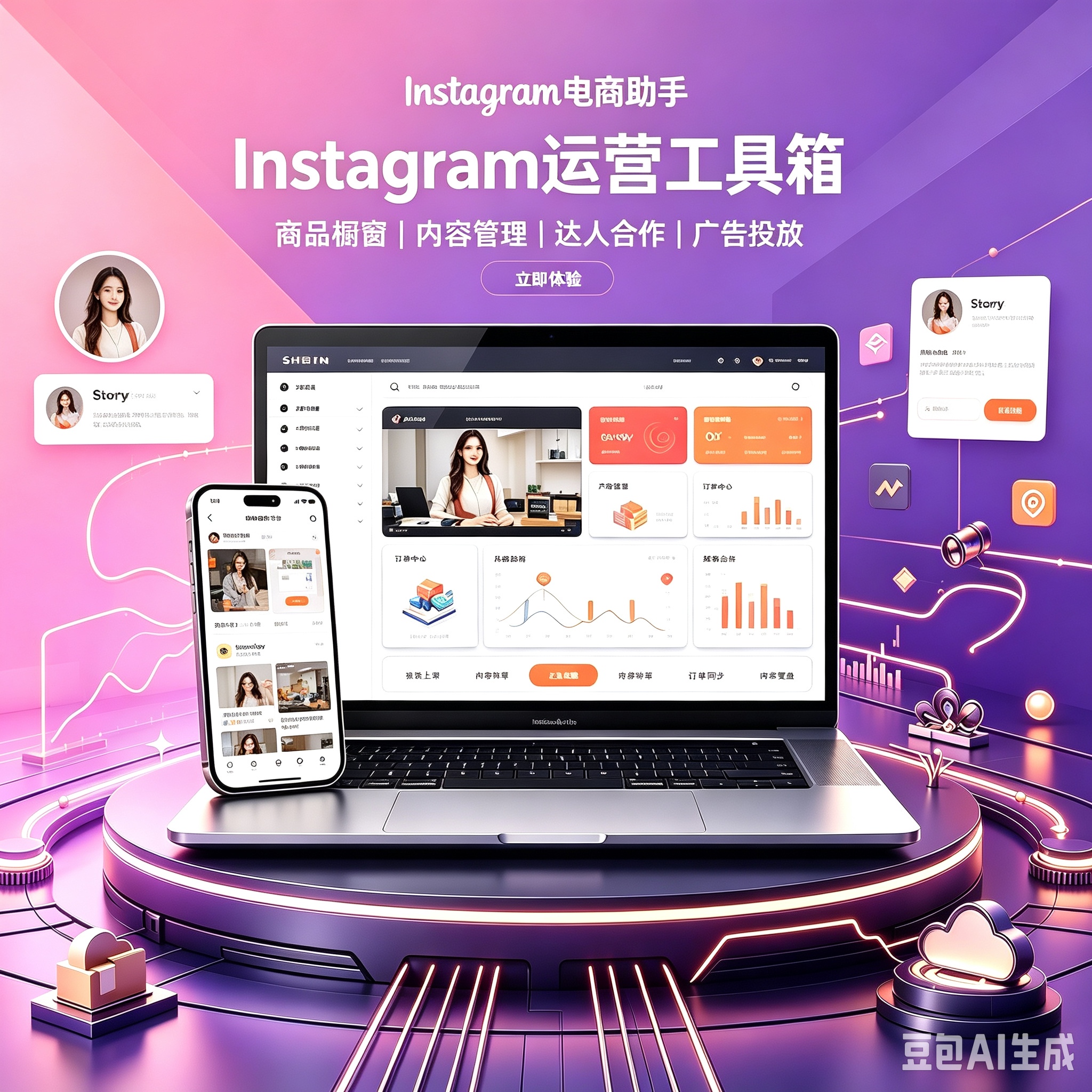 Instagram 工具软件服务封面