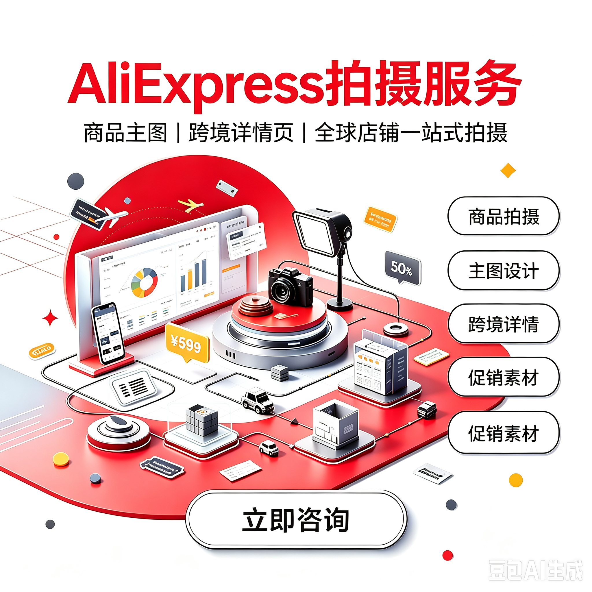 AliExpress 速卖通拍摄服务服务封面
