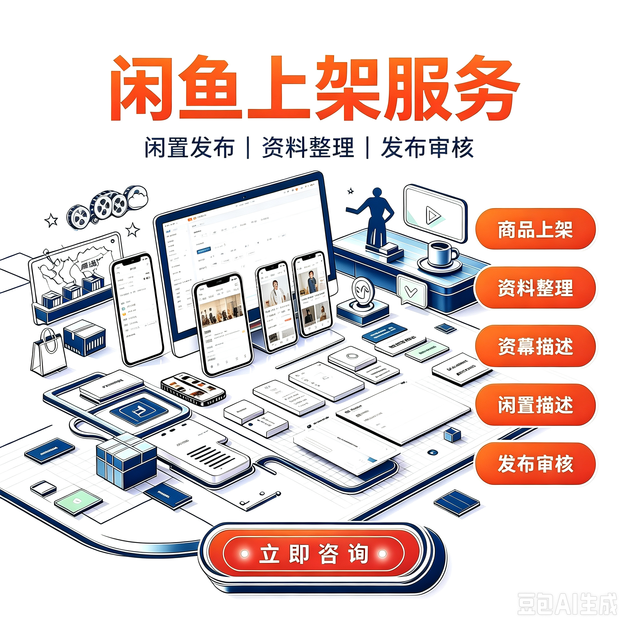 闲鱼 客服外包服务服务封面