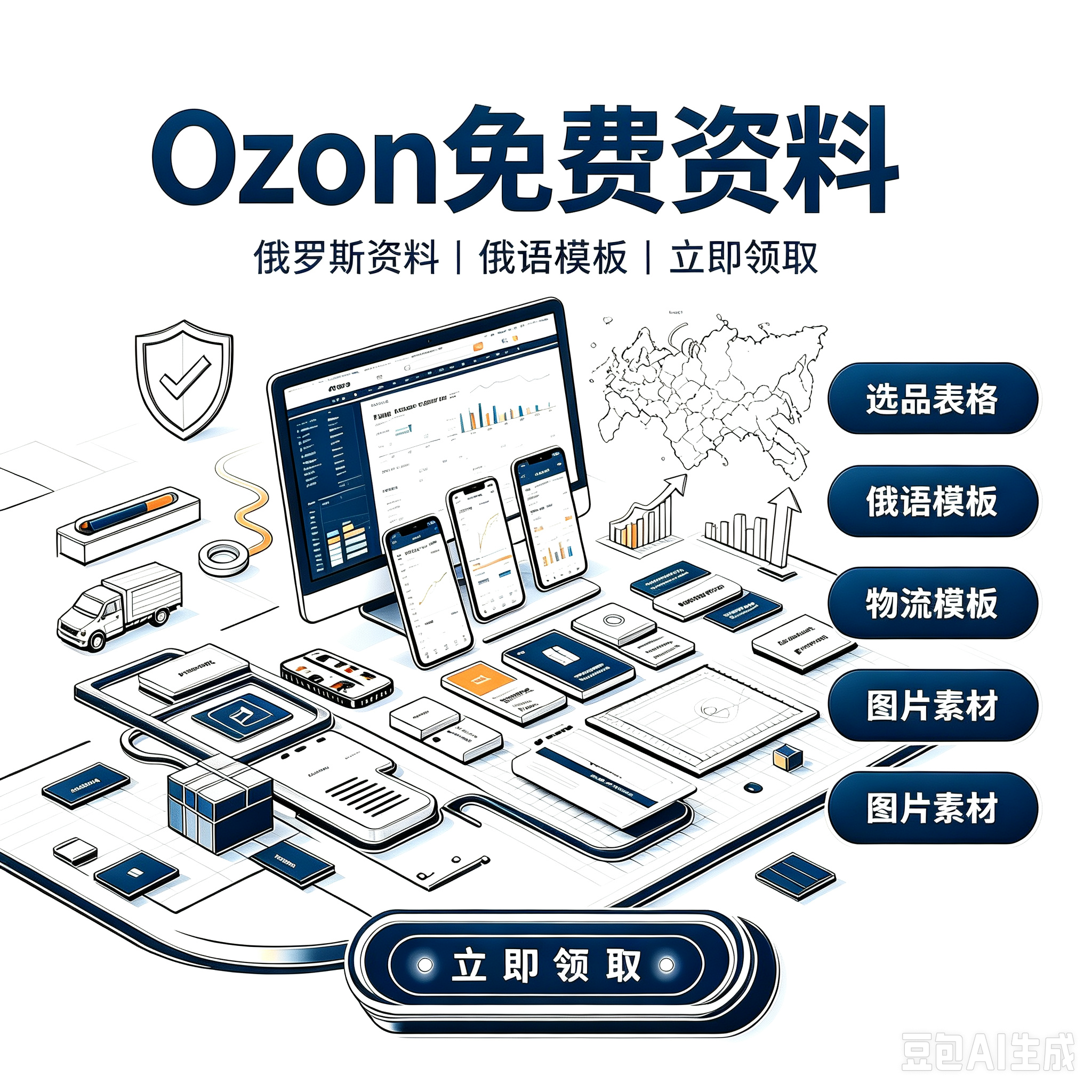 Ozon 免费俄罗斯跨境资料服务封面
