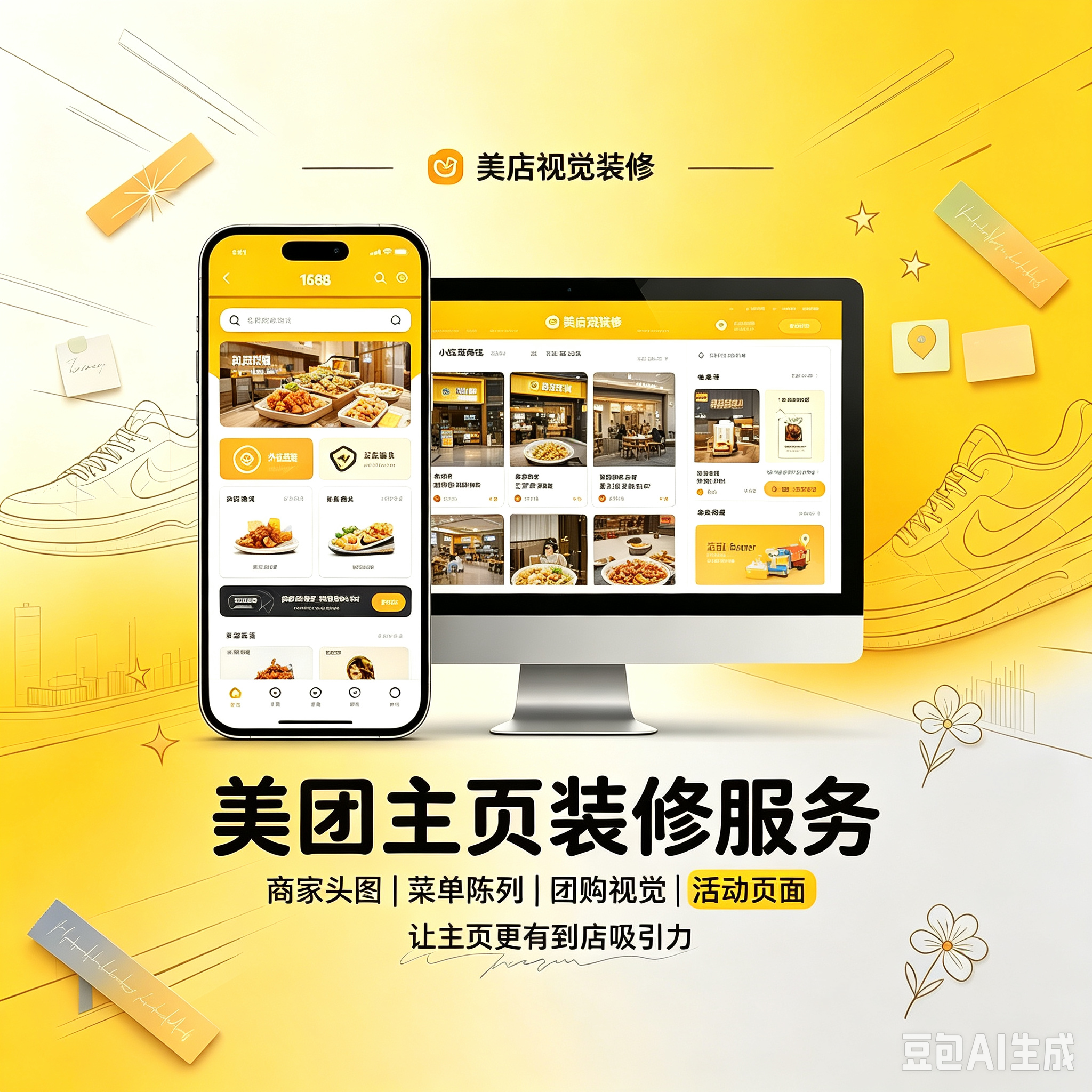 美团主页装修服务封面