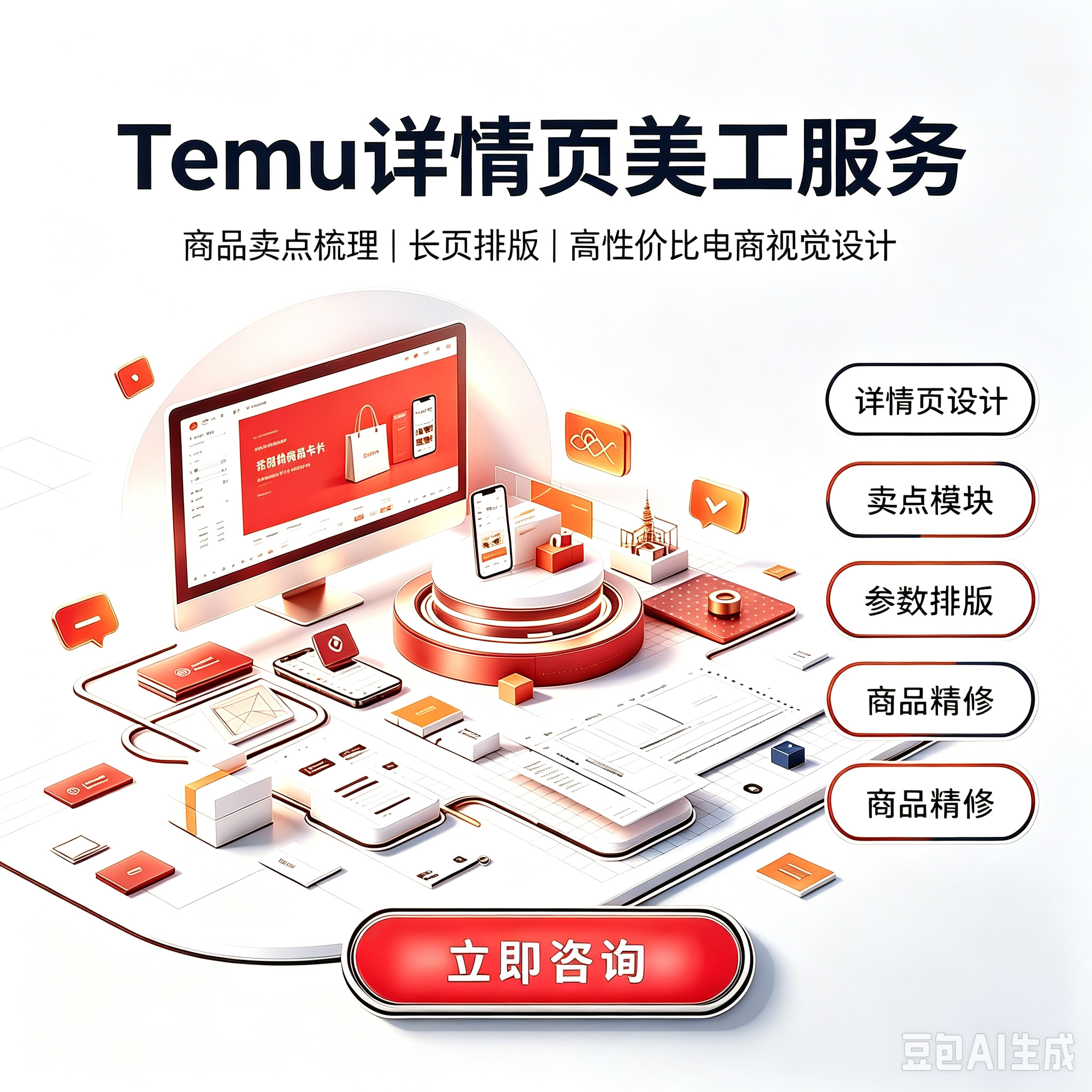 Temu 详情页服务封面