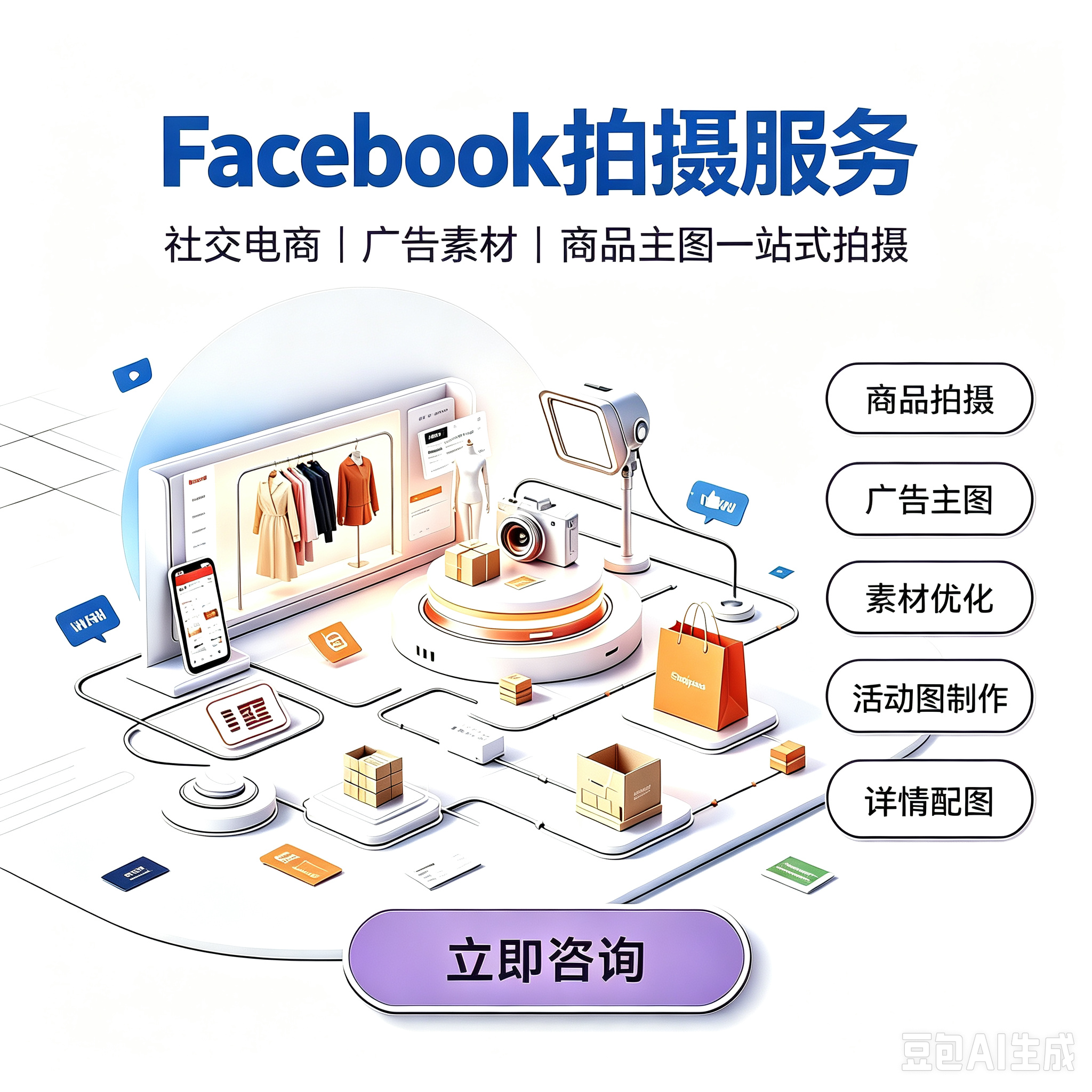 Facebook(Meta)拍摄服务服务封面