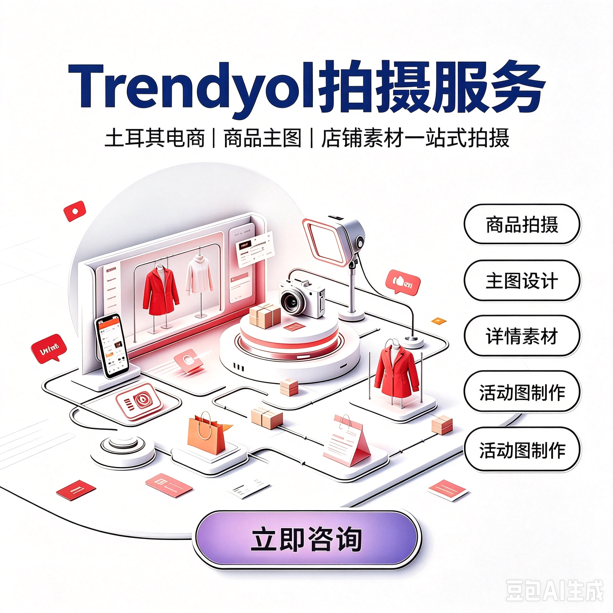 Trendyol 土耳其跨境拍摄服务服务封面
