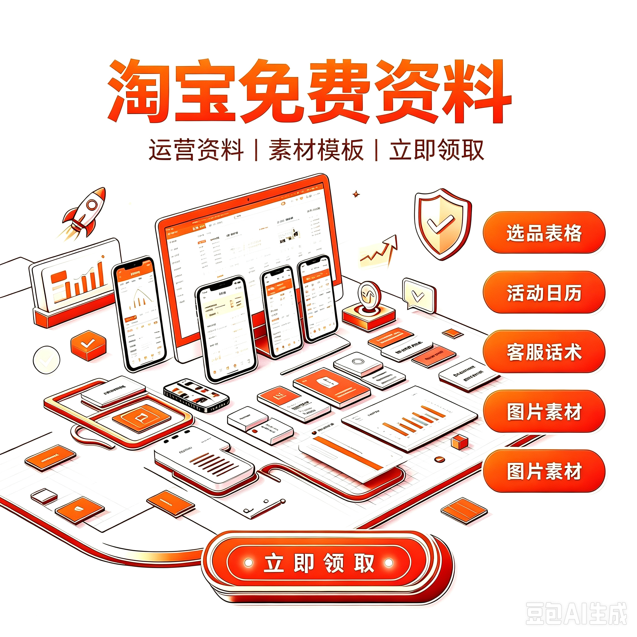 淘宝免费运营资料领取服务封面