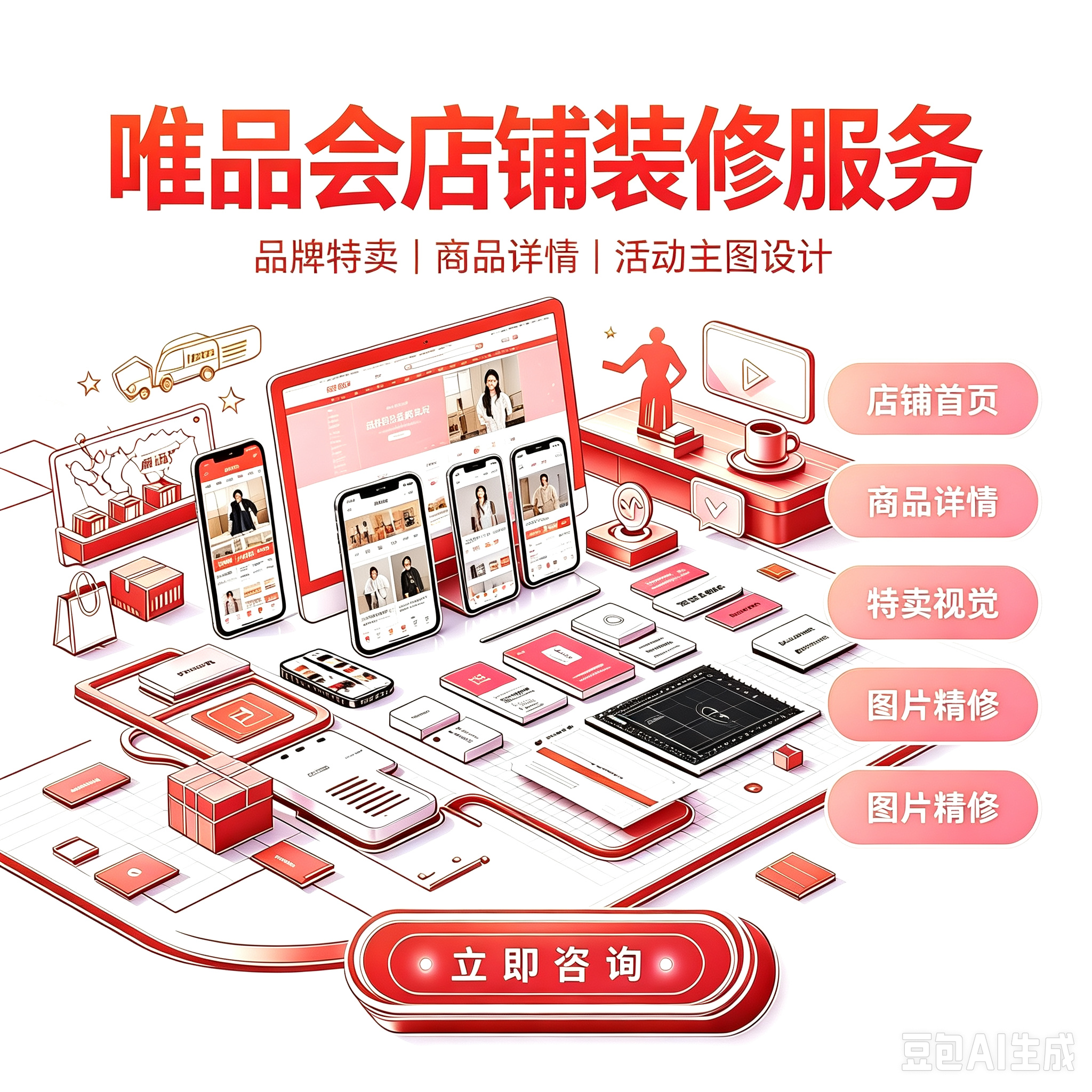 唯品会 剪辑服务服务封面