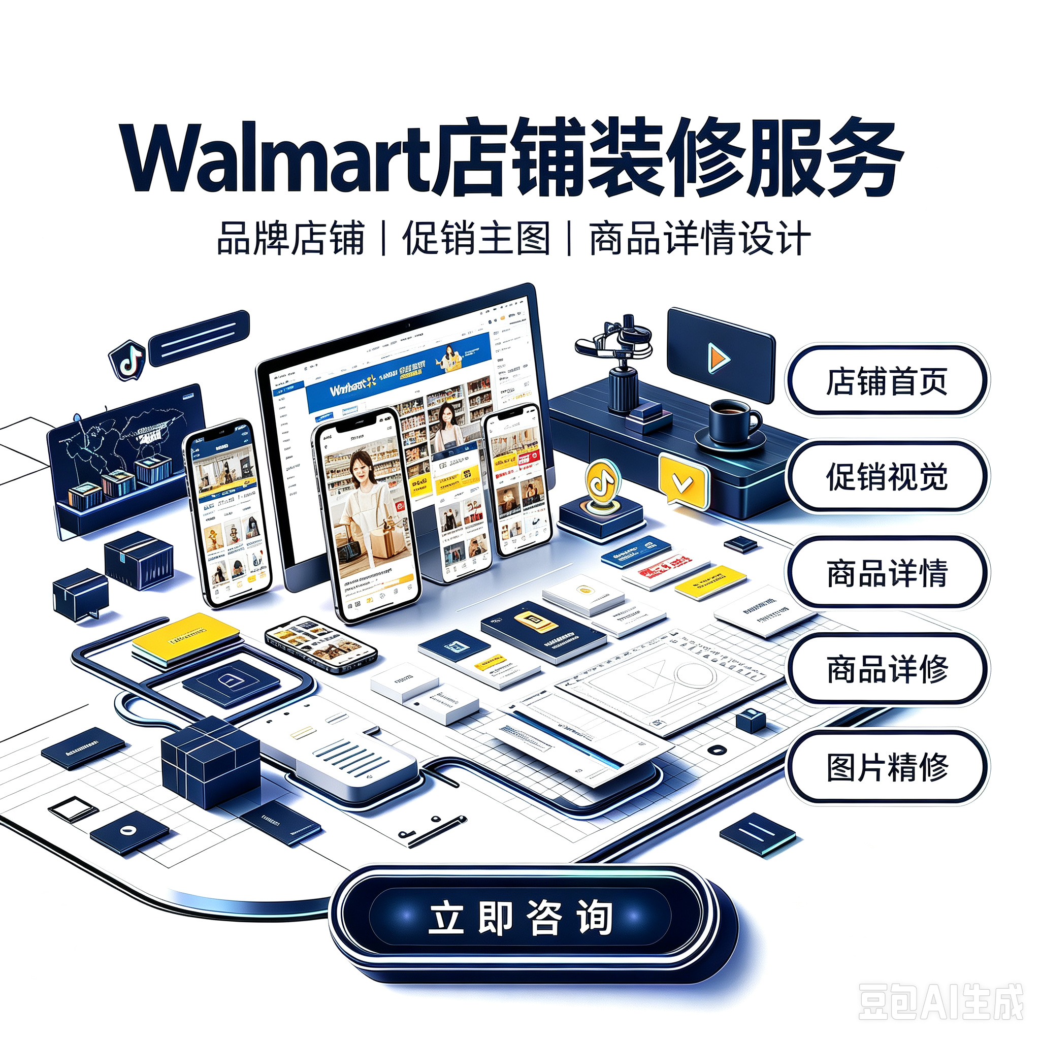Walmart 沃尔玛店铺装修服务封面