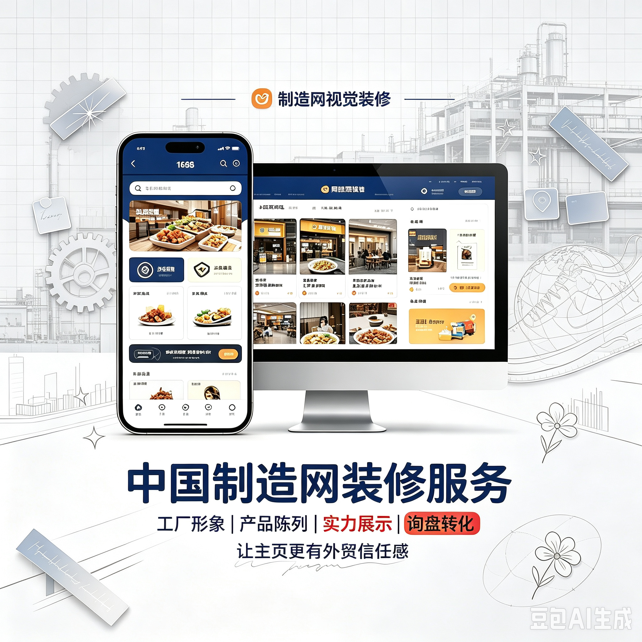 中国制造网主页装修服务封面
