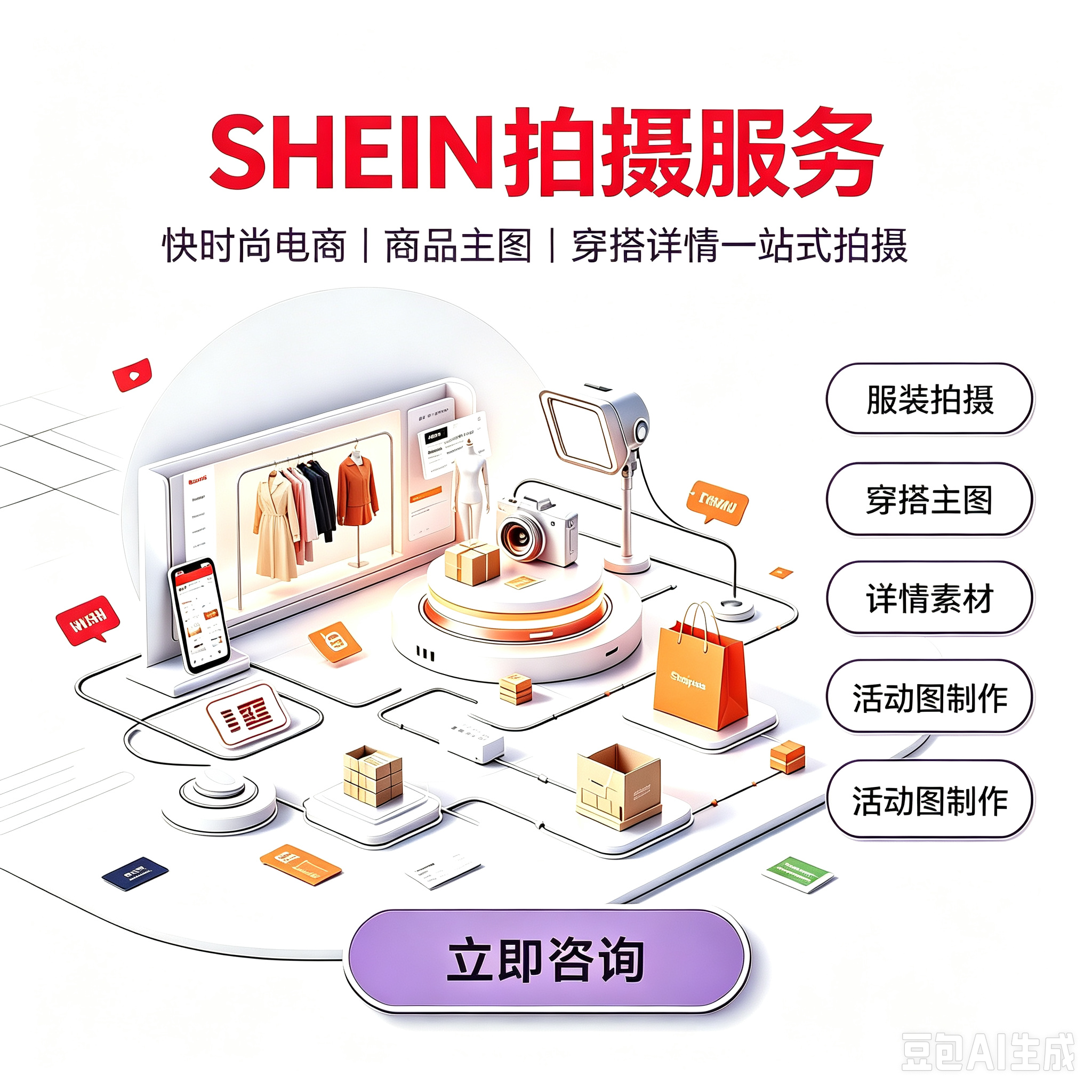 SHEIN 希音拍摄服务服务封面