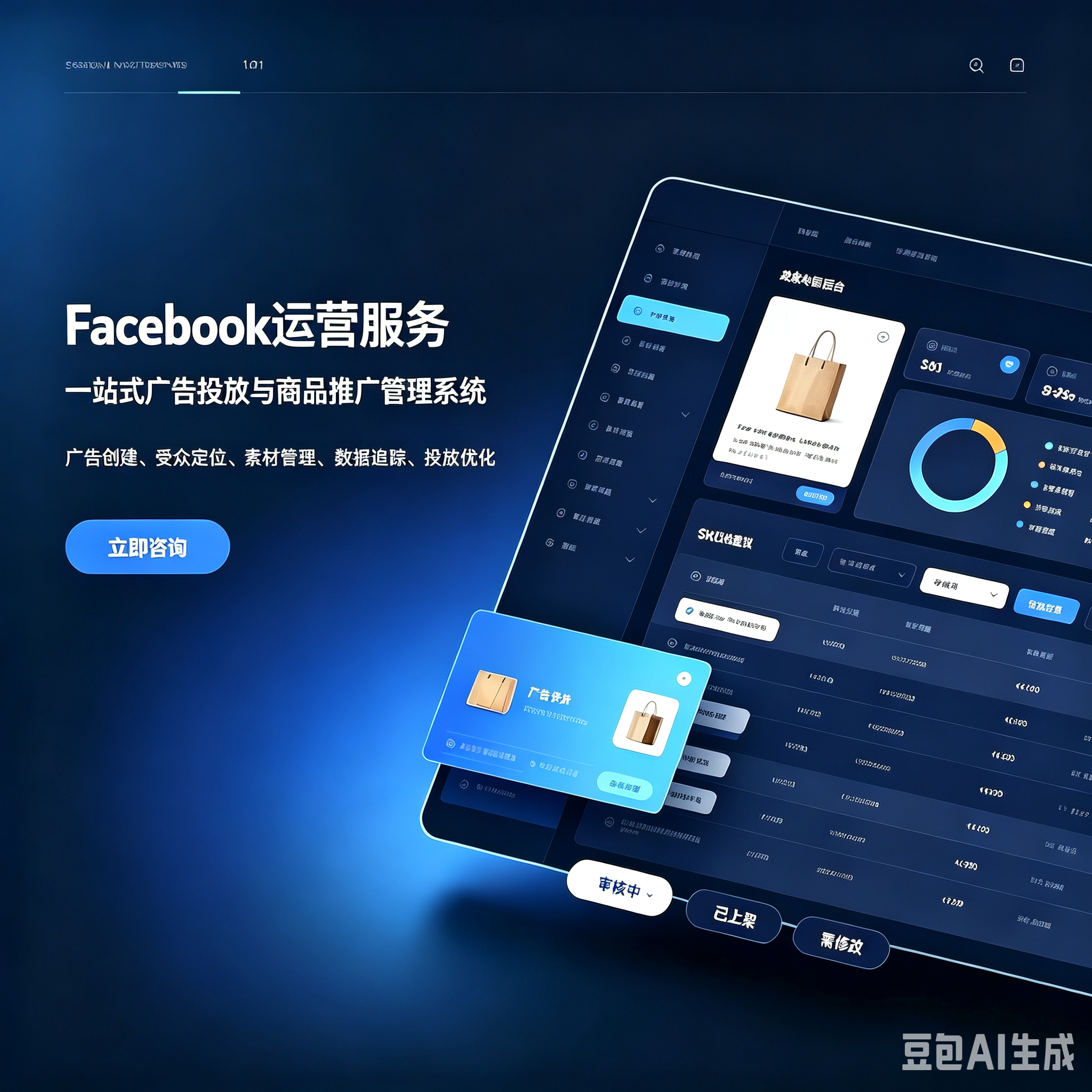 Facebook 代上架刊登|商城 Marketplace 商品链接创建发布代办服务封面