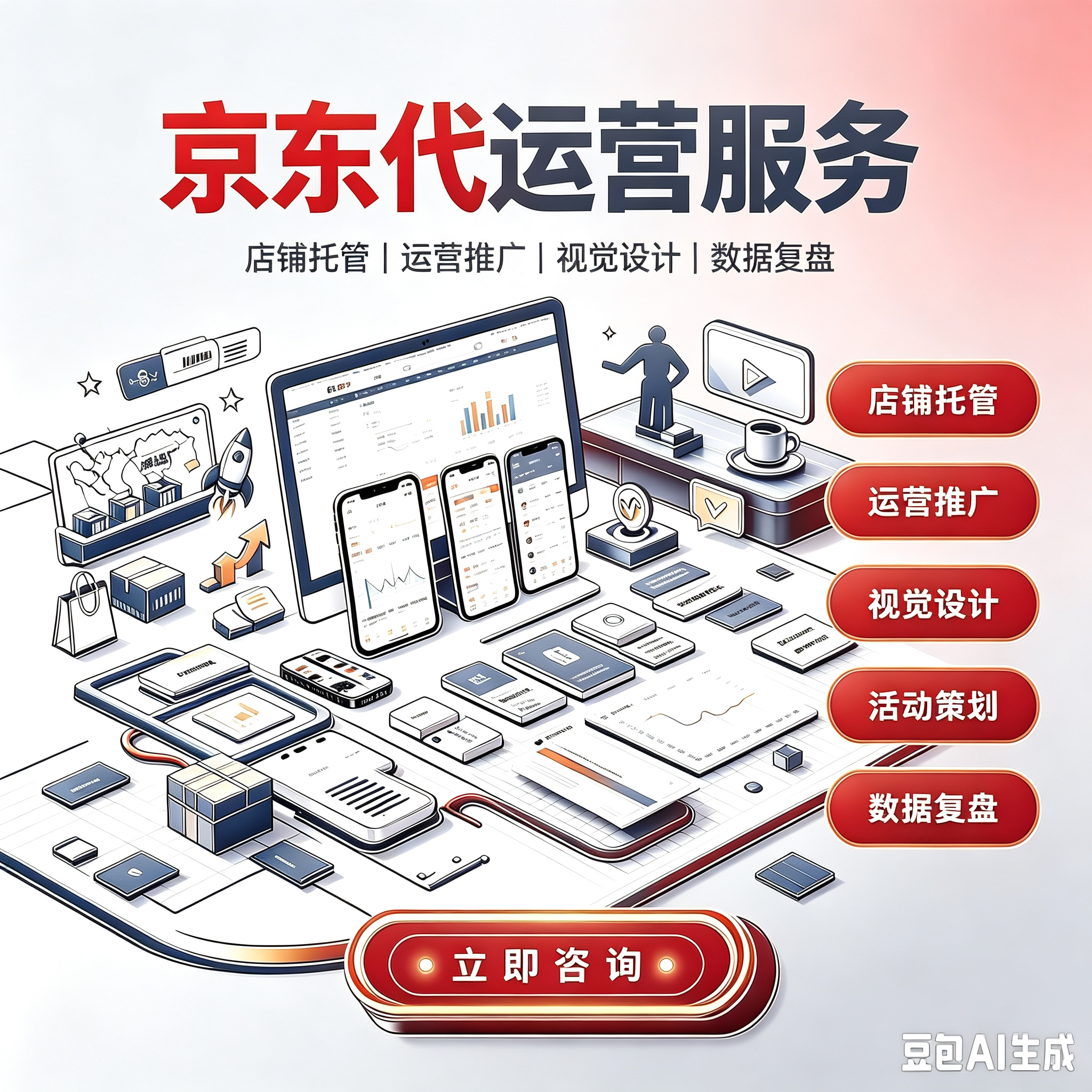 京东店铺全案代运营服务服务封面
