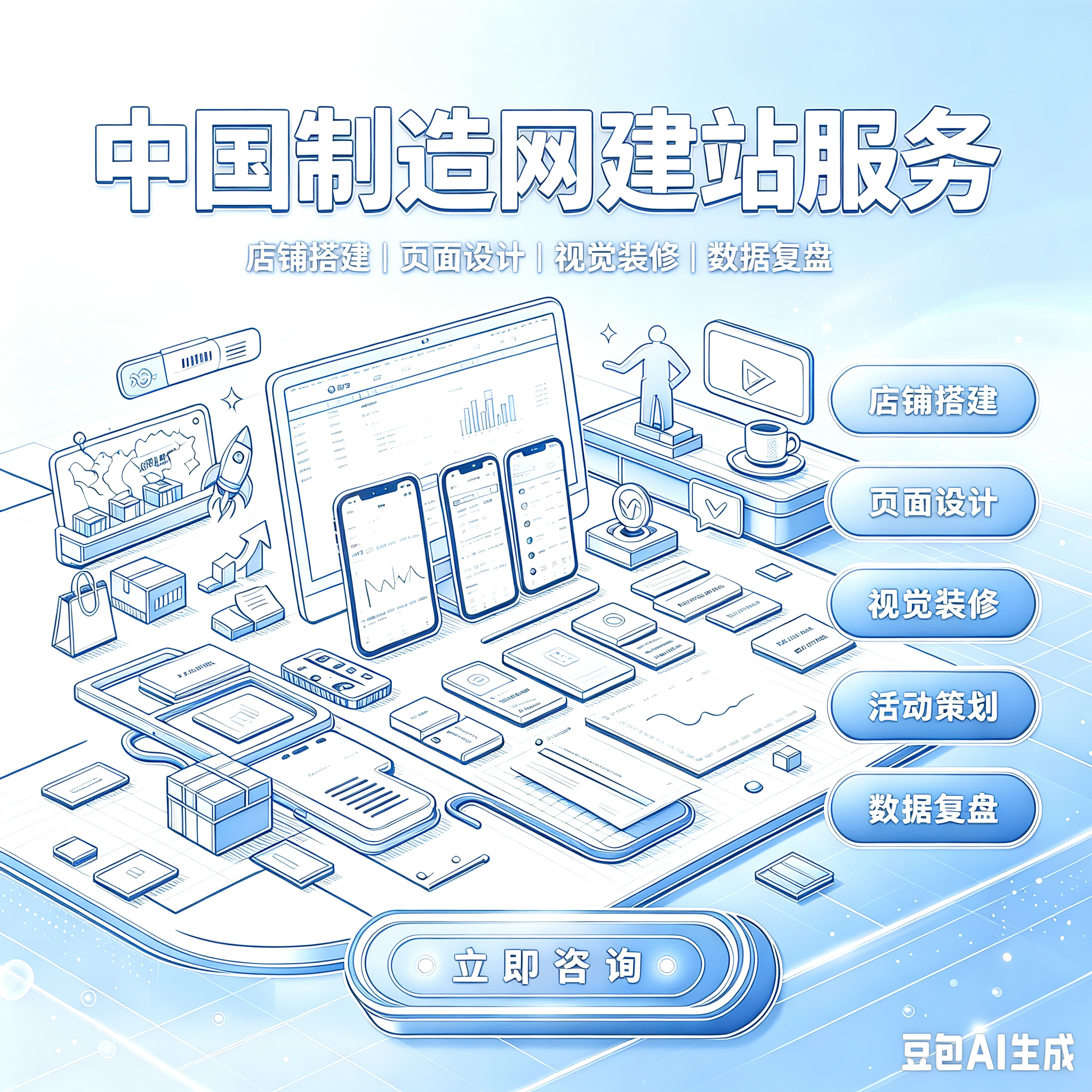 中国制造网建站服务服务封面