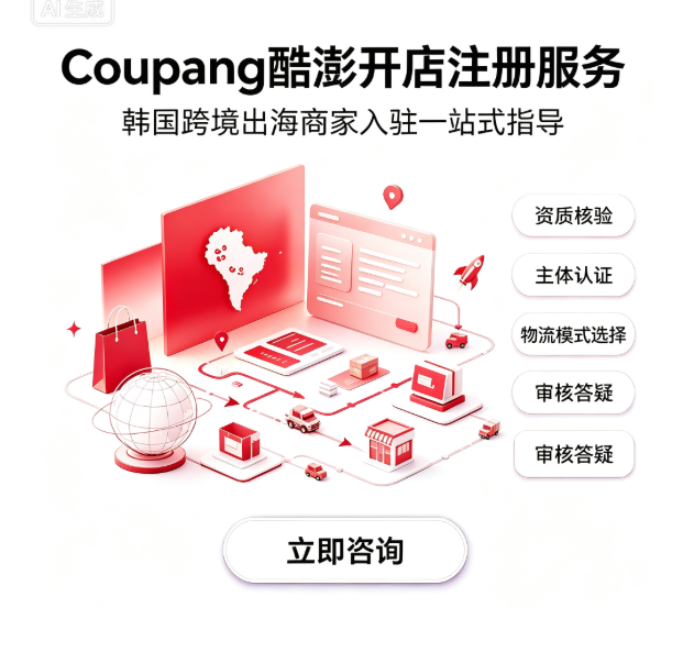 Coupang 酷澎开店注册服务服务封面