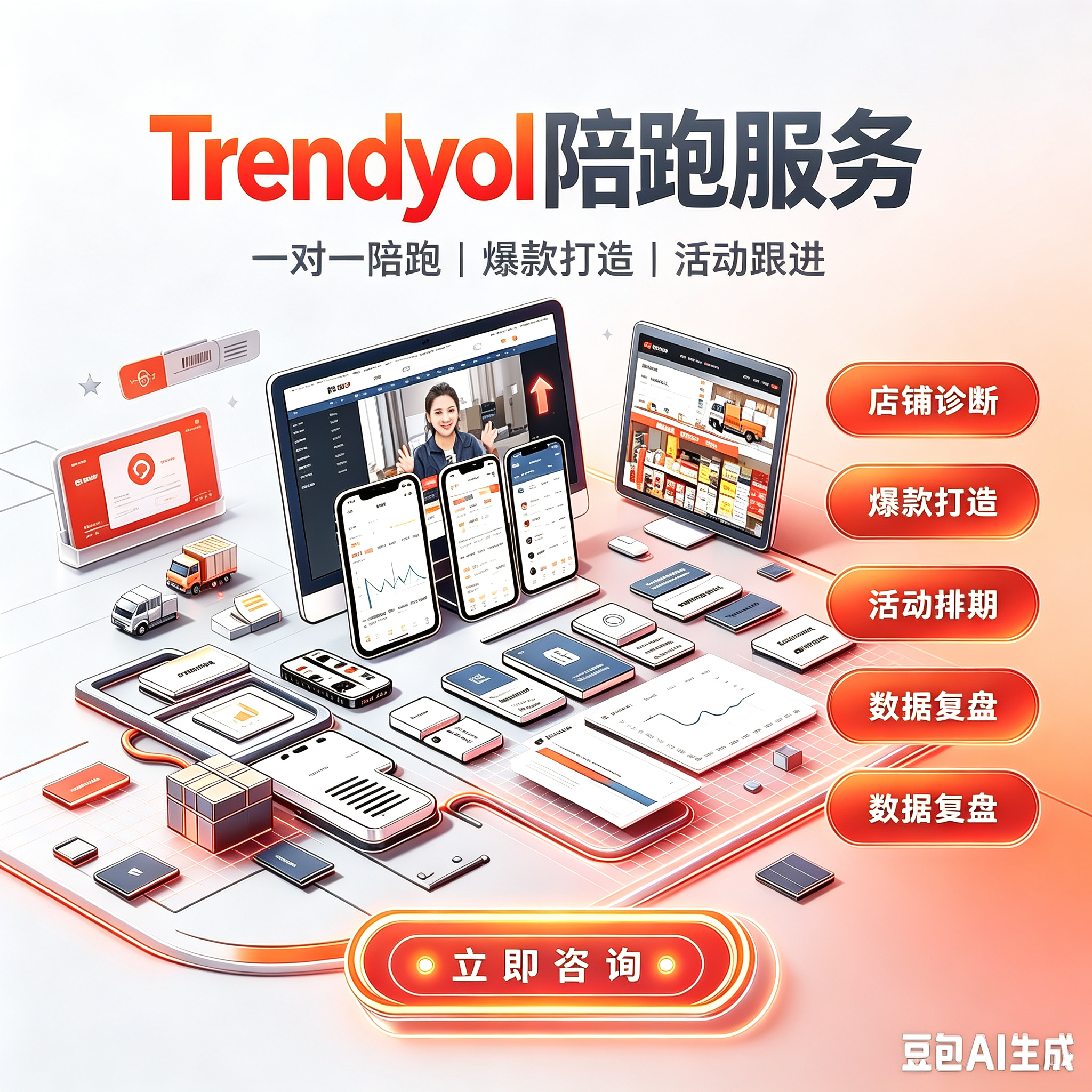 Trendyol 土耳其跨境店铺一站式陪跑服务服务封面