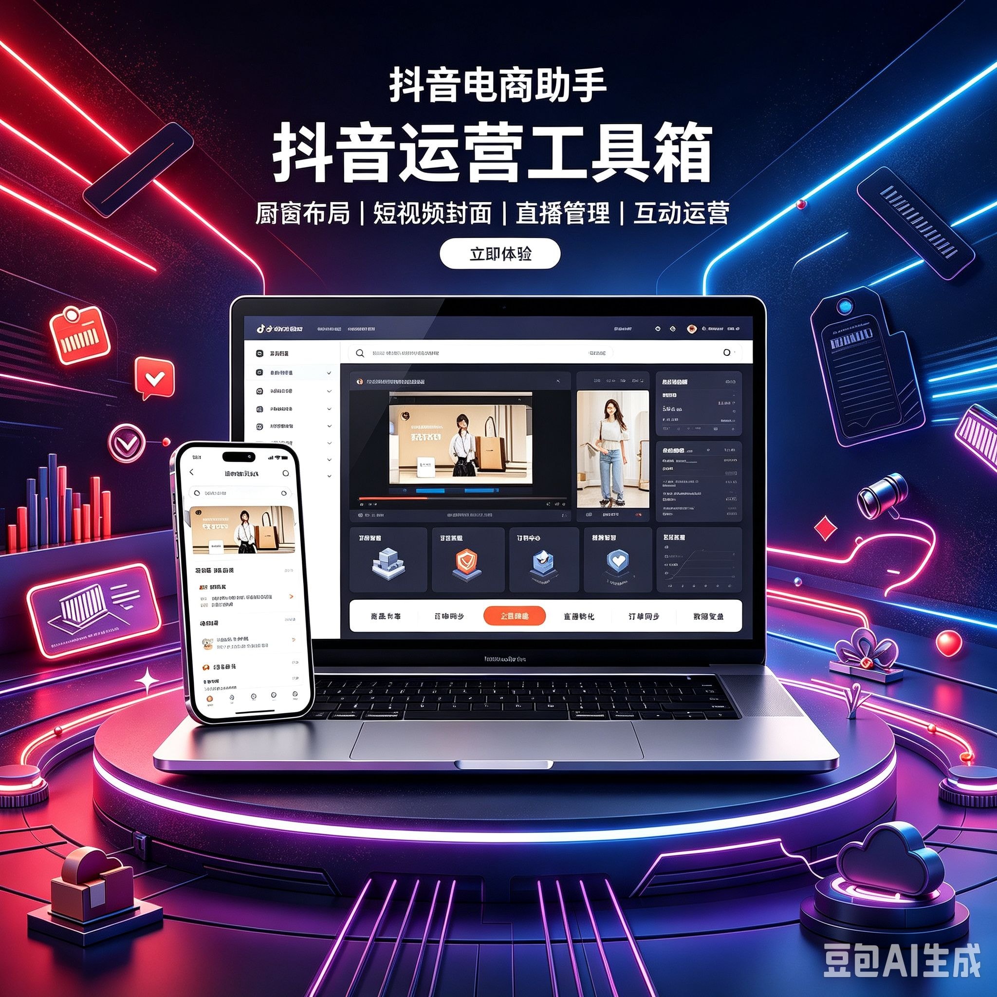 抖音工具软件服务封面