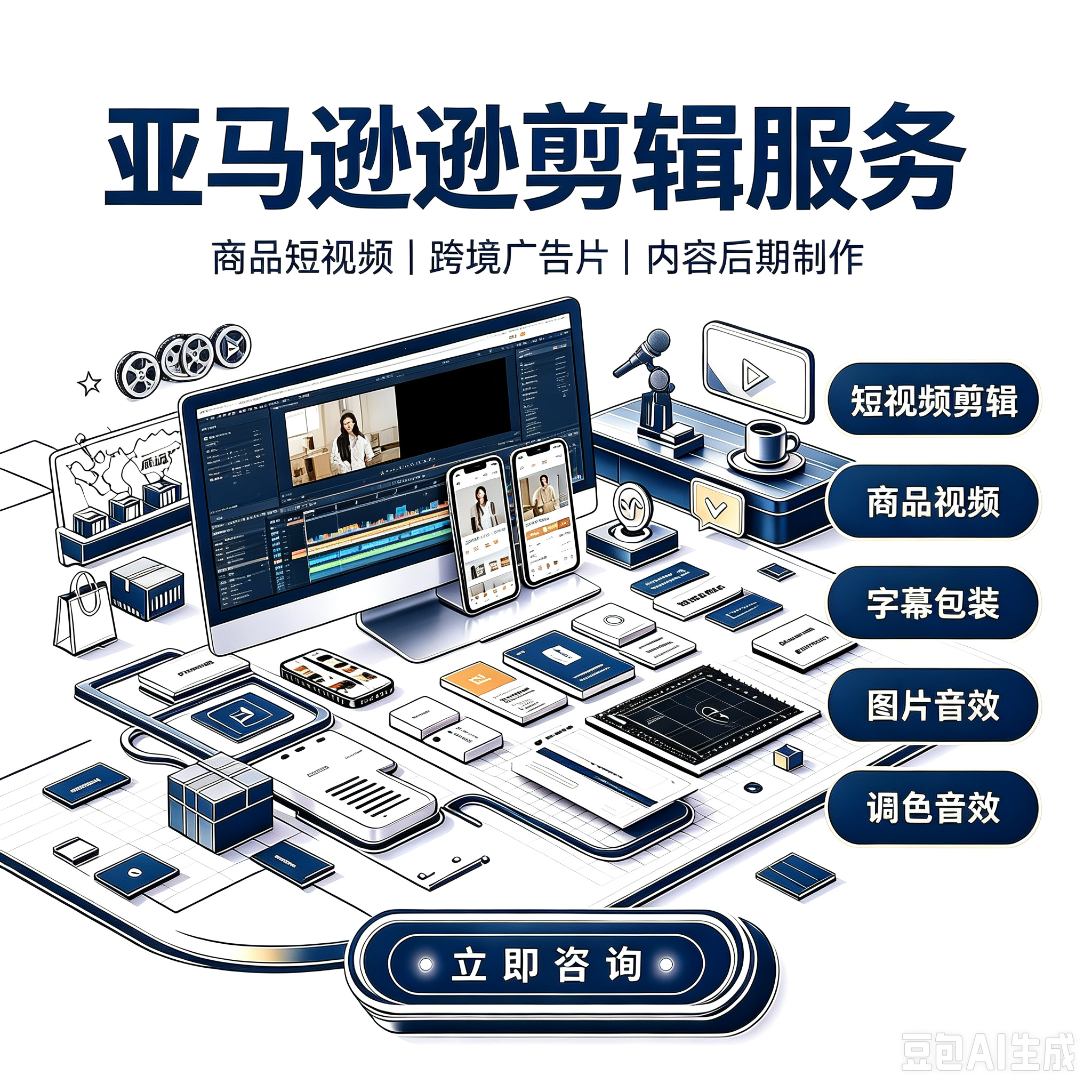 亚马逊 剪辑服务服务封面
