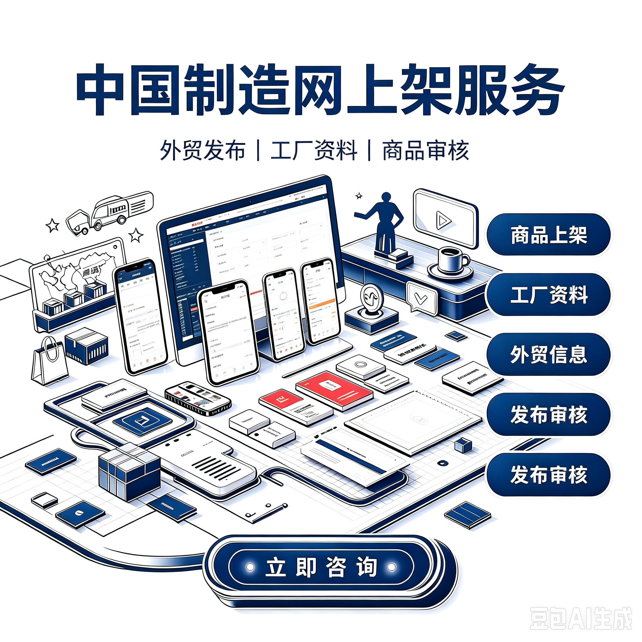 中国制造网 客服外包服务服务封面