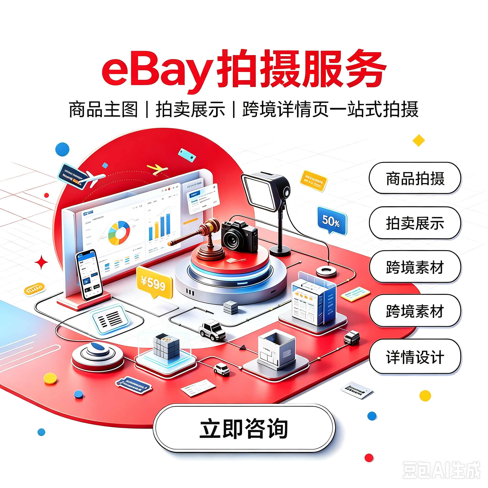 eBay 拍摄服务服务封面