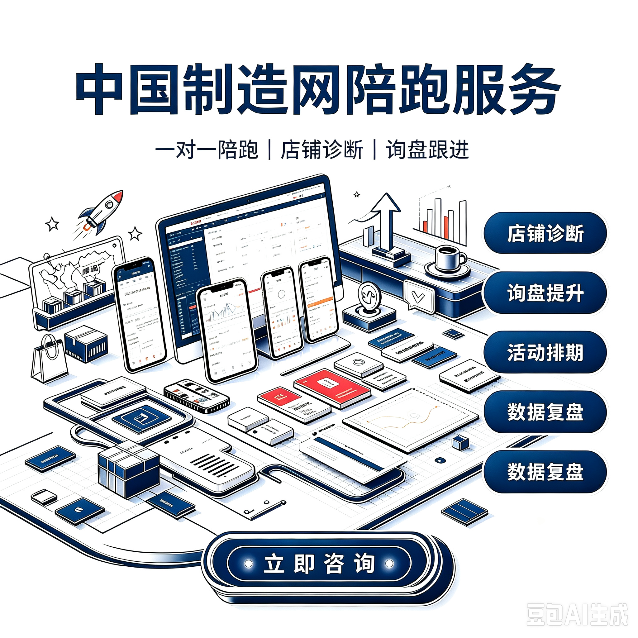 中国制造网店铺一站式陪跑服务服务封面