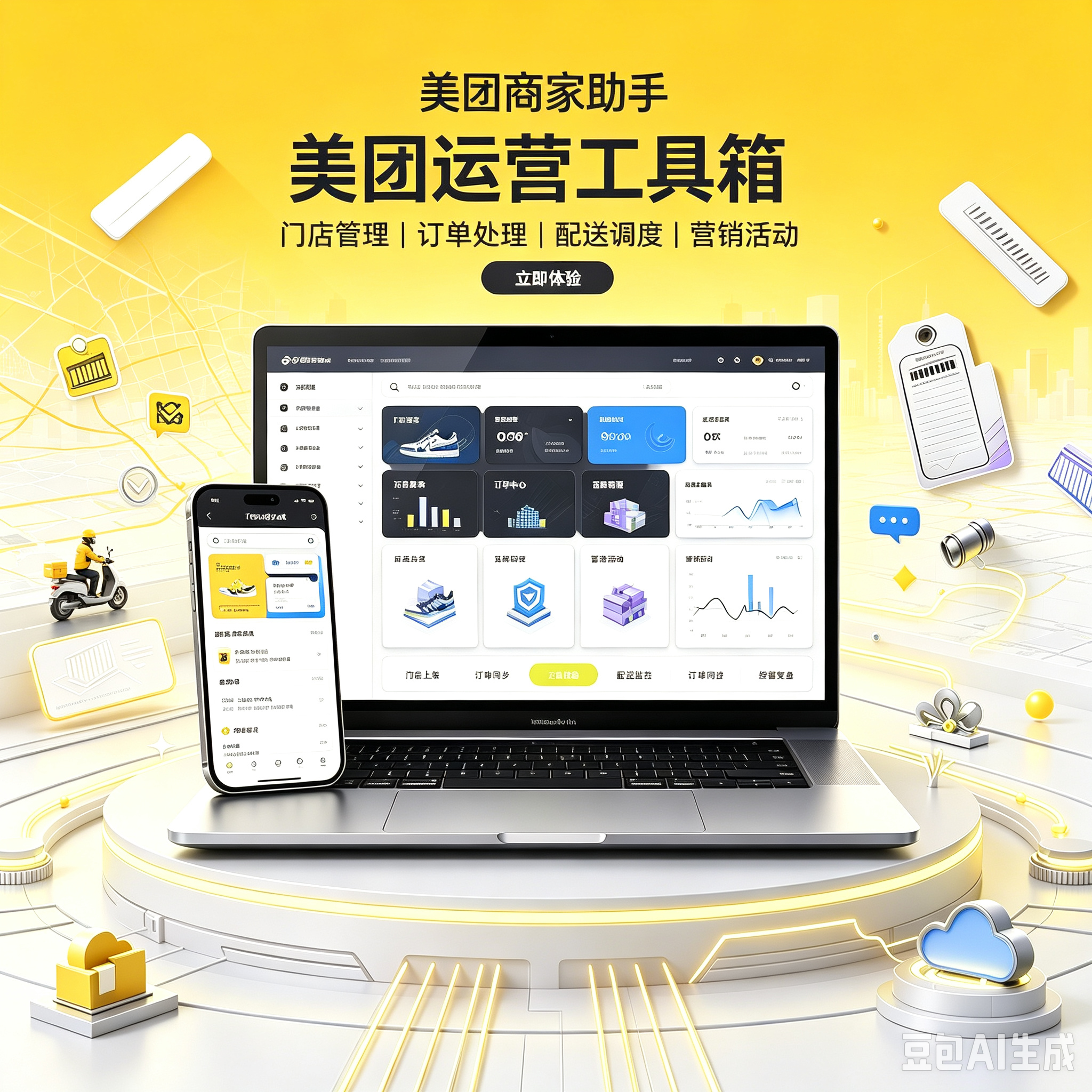 美团工具软件服务封面