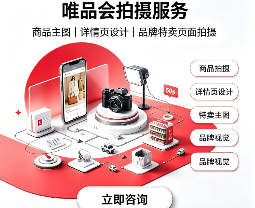 唯品会拍摄服务服务封面