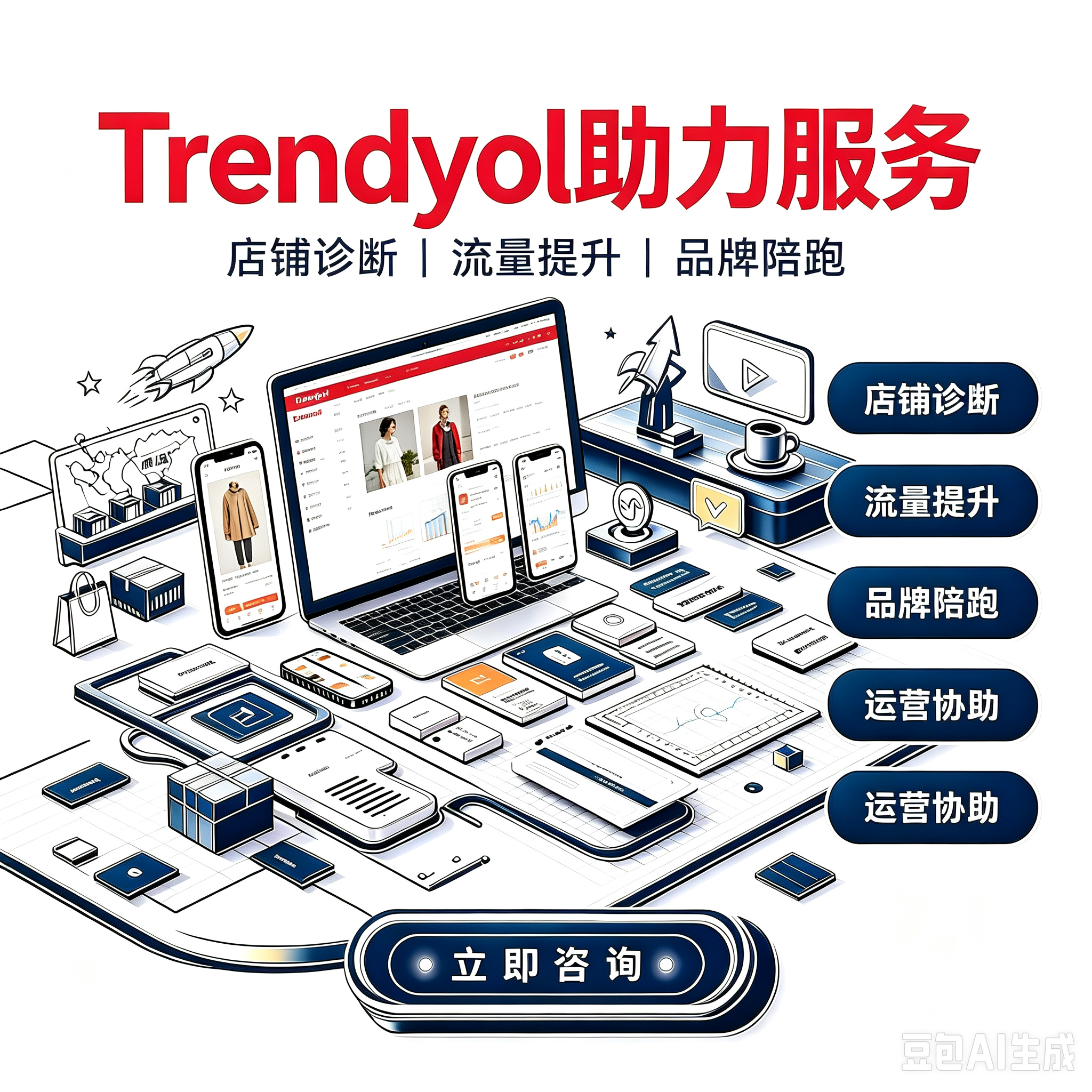 Trendyol 土耳其跨境店铺助力服务服务封面
